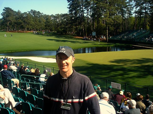 Augusta National is one of the iconic golf courses and Dave has seen it from angles we never see on television